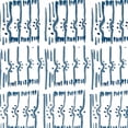 thumbnail image 3 of SD Graphics Studio 12x12 Black Modern Framed Museum Art Print Titled - Blue Glyphics II, 3 of 5