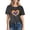 Black, variant on LiMoi Rainbow Print Shirt Womens Short Sleeve Tops Dressy Casual White Tshirts Shirts for Women Printed Tops for Women Trendy Oversized Tops for Women Short Sleeve My Items