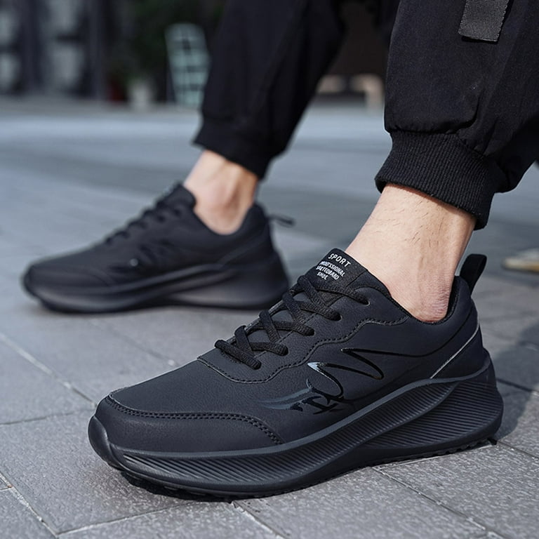 HSMQHJWE Jogging Shoes For Men Men Air 1 Low Sneaker Fashion Autumn Men  Sports Shoes Flat Thick Bottom Non Slip Lace Up Waterproof Upper  Comfortable