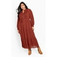 thumbnail image 2 of Avenue Women's Plus Size Jasmine Tiered Maxi Dress, 2 of 2