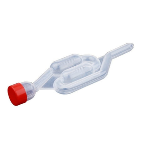 

Farfi One Way Exhaust Check Valve Water Sealed Home Brew Wine Fermentation Airlock (1pc)