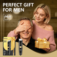 thumbnail image 5 of Ufree 3 in 1 Beard Trimmer, IPX6 Waterproof, Cordless Mens Hair Clippers & 22 Piece Grooming Kit , USB-C Rechargeable, LED Display & Travel Lock,Men Gift, 5 of 9