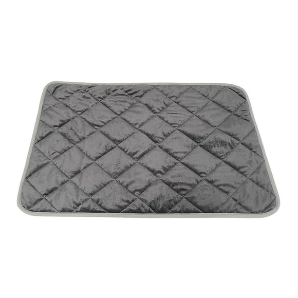 Methold Almohadilla de autocalentamiento para mascotas, manta cálida de invierno para perros y gatos, ropa de cama lavable, colchón gris, alfombra Type3 NO3 Methold PT002489-01
