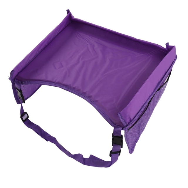 Niños Table De Automóvil Para Niños Bandeja Impermeable Estable Softable Ajustable Ajustable Corraje De La Vuelta De Automóviles Para Viajes Para Niños Pequeños