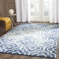 thumbnail image 3 of Safavieh Dip Dyed Navy Contemporary Rug - 6' x 9', 3 of 4