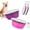 Pink + Purple, variant on Pawaboo Collapsible Dog Bowls 2 Pack, Silicone Feeding Watering Bowls with Lids & Carabiners for Dogs Cats, Portable Water Feeder Food Bowl for Walking Traveling Home Use, 1000ml, Blue   Green