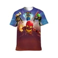 thumbnail image 2 of Ninjago Unisex Short Sleeve T Shirt Daily Novelty 3D Printed T-Shirts Soft Comfortable Tee Shirt Top For Men And Women, 2 of 7