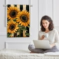 thumbnail image 6 of Welcome Vintage Sunflowers with Stripes Garden Flag, Vertical Double Sided Small House Flag, Yard Farmhouse Outdoor Deck Veranda Lawn Decor 28x40 Inch, 6 of 6