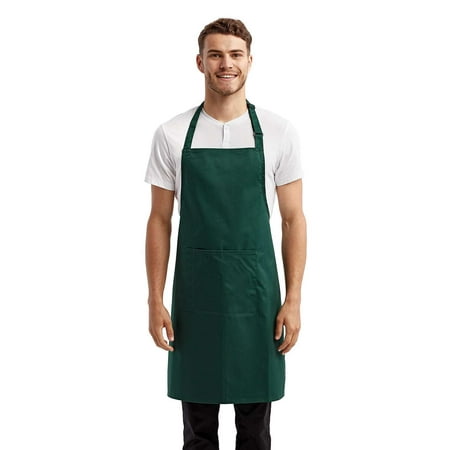 

Artisan Collection by Reprime RP154 Unisex Colours Sustainable Pocket Bib Apron