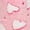 Azale Pink, variant on . Women's & Women's Plus Plush Top and Pant Pajama Sleep Set