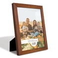 thumbnail image 2 of Wexford Home Textured 8" x 10" Walnut Picture Frame (Set of 6), 2 of 6