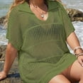 thumbnail image 5 of Riecok Bathing Suit Cover Up for Women Plus Size Sleeveless Swimsuit Cover Ups Summer Vacation Outfits, 5 of 6