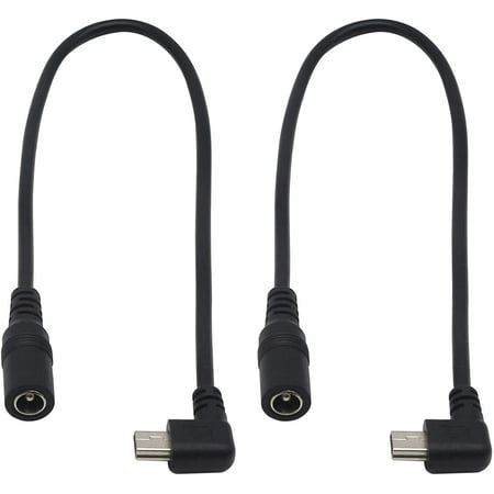 29cm Mini DC Power Adapter DC5.5x2.1mm to Mini USB 5V DC Power Supply