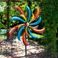 thumbnail image 2 of Alpine Corp SLL1874 Coloré Tourbillon Cinétique Vent Spinner Jardin Pieu, 2 of 5