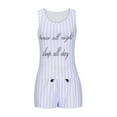 thumbnail image 4 of Birdeem Womens Spring and Summer Printed Tank Top Shorts Two Piece Casual Home Set, 4 of 6