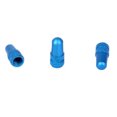 thumbnail image 4 of Tapa de válvula de neumático de aleación de aluminio de ciclo, piezas de repuesto, tapas de reparación, conjunto de llanta de rueda, suministros para coche, motocicleta, azul claro, 2X Inevent OD003483-01, 4 of 7