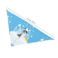 thumbnail image 3 of Goofa Collie in Bathtub Printing Dog Bandana ,Cat Scarf Adjustable Bib Handkerchief Accessories for Dogs Cats,Pet scarf,Pet fashion, 3 of 6