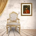 thumbnail image 3 of Arthur William Devis 20x23 Gold Ornate Framed and Double Matted Museum Art Print Titled - Portrait of a Lieutenant of the 14th Buckinghamshire Regiment of Foot, 3 of 4
