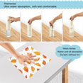 thumbnail image 3 of Yayeee 6 Pack Kitchen Dish Cloths Set for Washing Soft Drying Absorbent Microfiber Towels, Orange Leaves, 3 of 9