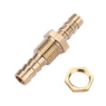 thumbnail image 5 of Premium Brass Bulkhead Coupling Adapters (6mm) - Durable Pipe Connectors for CNC, Lathe & Construction Applications, 5 of 5