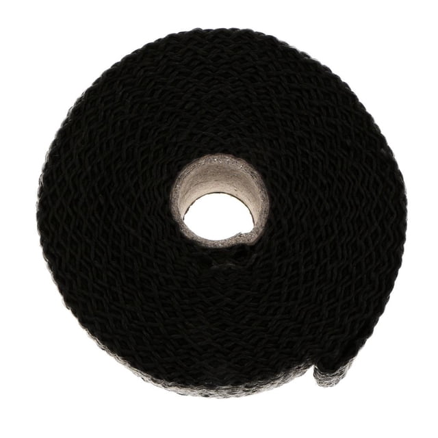 Cinta de Protección Térmica de 5 M Cinta de de Fibra de Autoadhesiva Cinta Térmica de Fibra de para Motocicletas 1400 degree C + negro