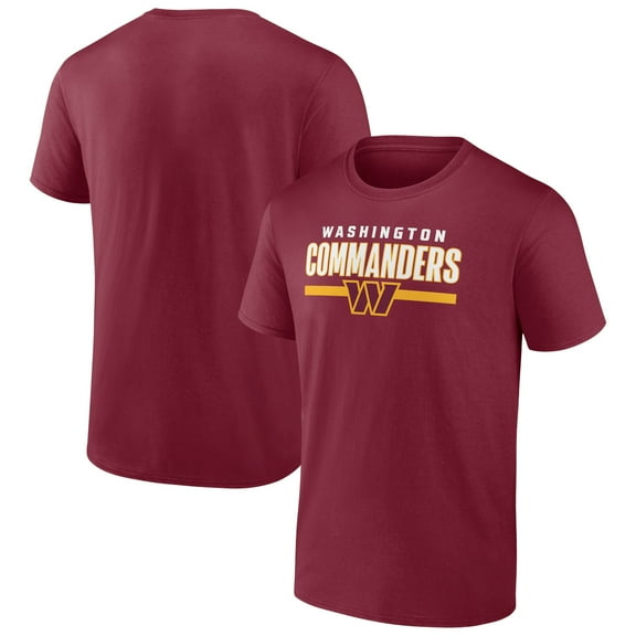 Men's Burgundy Washington Commanders Speed & Agility T-Shirt