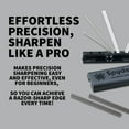 thumbnail image 2 of Spyderco Tri-Angle Sharpmaker, Sistema Completo para Afilar Cuchillos con Piedras Cerámicas de Grano Medio y Fino para Acabado Profesional - Diseño Compacto y Fácil de Usar - 204MF, 2 of 9