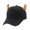 black brown drag, variant on Baseball Caps with Deer Horn Casual Street Wear Baseball Hat for Teens Adult Unisex Outdoor Sport Headwear