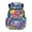 Color Splash Pattern, variant on Chririnla Camouflage Oak Leaf Lightweight School Backpack for Elementary School High School, Multi-Pocket Smooth Zippers Polyester Bookbag