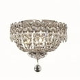 thumbnail image 2 of Elegant Lighting Century 12" 4 Light Royal Crystal Flush Mount, 2 of 2
