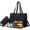 black, variant on 15.6 Inch Laptop Tote Bag for Women with Lunch Tote Bag Insulated, Large Capacity Quilted Work Bag for Office, Nurse, Teacher, Travel & Business