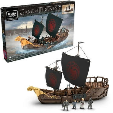 mega construx game of thrones ice viserion showdown building set