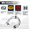 thumbnail image 4 of Unique Bargains Front Right ABS Wheel Speed Sensor Transmission Speed Sensor No.956712S300 for Hyundai Ix35 2009-2024, 4 of 6