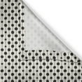 thumbnail image 4 of Ambesonne Abstract Valance Pack of 2, Dots in Row Grunge Art, 42"X12", Black and Ivory, 4 of 5