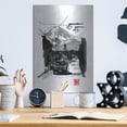 thumbnail image 6 of Luxe Metal Art 'Fujiyoshida And Car' by Pechane, Metal Wall Art, 12"x16", 6 of 9