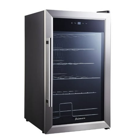 - Kalamera 24 Bottle Single Zone Freestanding Wine Cooler