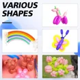 thumbnail image 3 of 50/100pcs 260 Balloons Long Modelling Balloons for Kids Birthday Decoration, 100% Biodegradable Latex Balloons, Safe and Non-Toxic, Perfect for Party Decorations, Arts and Crafts, 3 of 6