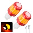 thumbnail image 3 of 2pcs Electric Scooter Handlebar Lights LED Warning Light Handlebar Plug Waterproof & Dustproof, 3 of 8