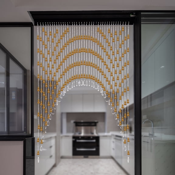 Beaded Curtain, Hanging Door Beads Curtain, Room Bead Partition Curtain