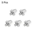 thumbnail image 4 of Track Spikes 11mm Aluminum Lightweight for Soccer Shoes, Silver Tone, 5 Pieces, 4 of 5
