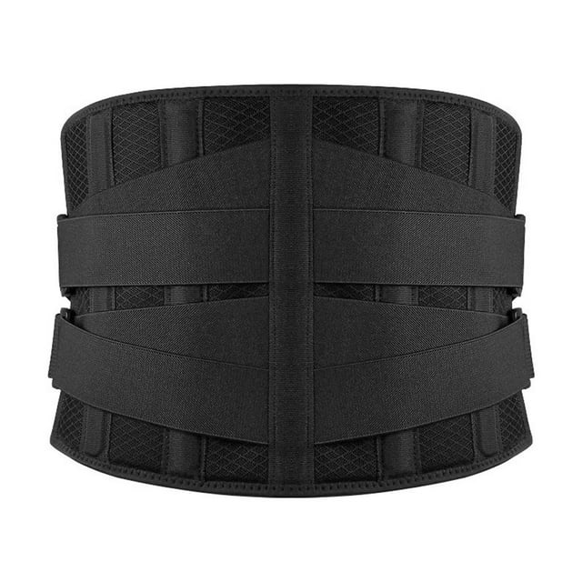 Vogacara Soporte de cintura de poliéster, reemplazo portátil, elástico, para hombres y mujeres, deporte, baloncesto, culturismo, cinturón de Protección de la piel L Vogacara CE015682-02