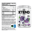 thumbnail image 2 of XTEND Original BCAA Powder, Sugar Free Post Workout Muscle Recovery Drink with Amino Acids and 7g BCAAs, Glacial Grape Flavor, 30 Servings, 2 of 7