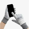 thumbnail image 4 of Xdegoge Winter Gloves for Women Fleece Lined Stretchy Thermal Gloves Touchscreen Non-Slip Glove Outdoor Workout Snow Activities Clothing Accessories, 4 of 9
