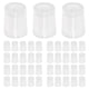 thumbnail image 1 of Adaptador de dispensador de perfume recargable (60 unidades): Herramienta de recarga de botellas de spray de plástico transparente, convertidor de atomizador para exteriores, a prueba de fugas., 1 of 5