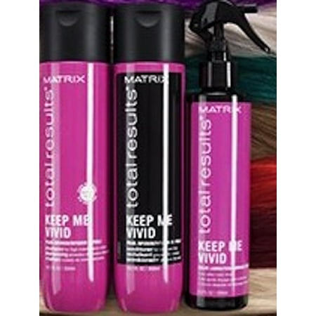Matrix Total Results Keep Me Vivid Shampoo 10 oz, Conditioner 10oz, and Color Lamination 6.8 oz
