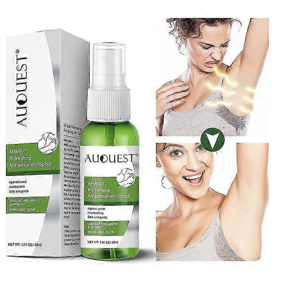 Maximum Strength Antiperspirant Liquid Spray, Strong Deodorant for Excessive Sweating & Hyperhidrosis Treatment - Refreshing Odour - 30ml