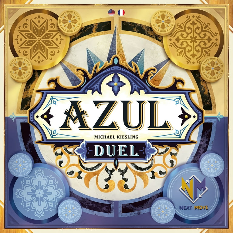 Azul Duel 2 Player Family Board Game for Ages 10+, from Asmodee