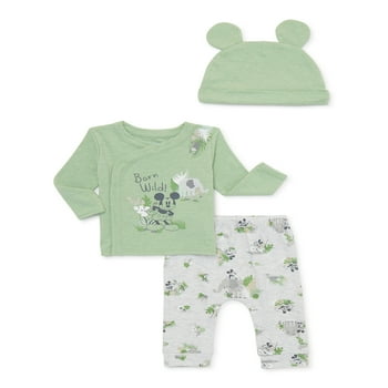 Mickey Mouse Unisex Infant Take Me Home Set, 3-Piece, Sizes 0-6M
