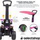 thumbnail image 5 of Carrito Infantil Electrico Montable para Niños con Sombrilla Cuatrimoto Eléctrica con Bastón para Bebes Manejo Directo con Luces Estereo y Pedales Funcionales (Rosa), 5 of 6