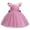 Light Pink, variant on Tfken Mardi Gras Girls Dresses Sleeveless Solid Crew Neck Summer Girls Dress For Carnival Party Teen Classic Outfit Size 9-10 Years